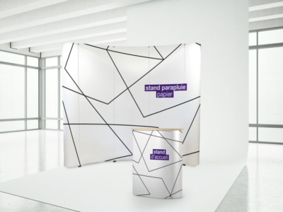 Création stand pour foire salon congrès